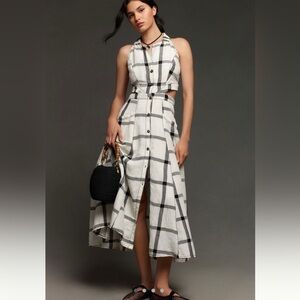 Black & White Anthropologie Dress